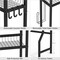 3-Tier Industrial Over-The-Toilet Storage Shelf | Freestanding Bathroom Organizer with Toilet Paper Holder & 4 Hooks | Heavy-Duty Metal Wire Rack, Space-Saving Brown Design